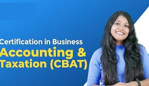 Certification in Business Accounting & Taxation