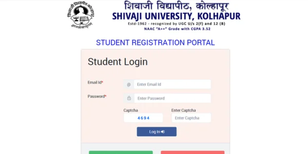 Shivaji University Student Login